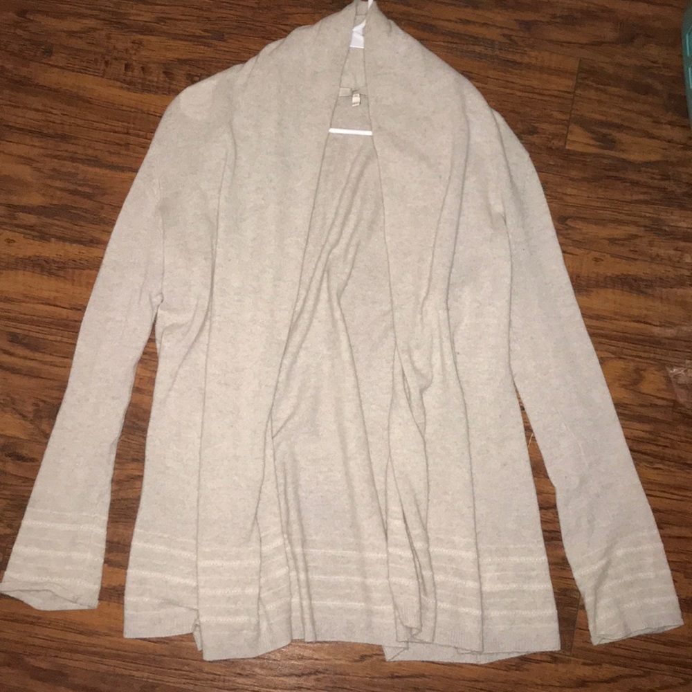 Joie 100% Cashmere Cream Cardigan.